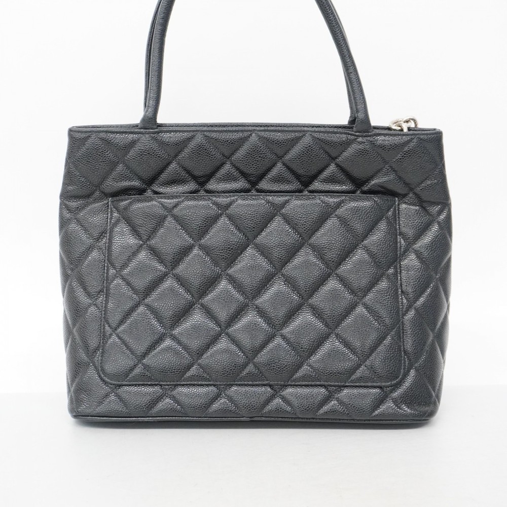 Chanel Reissue Tote Bag, Caviar Skin, Black, Women's - Picture 12 of 12